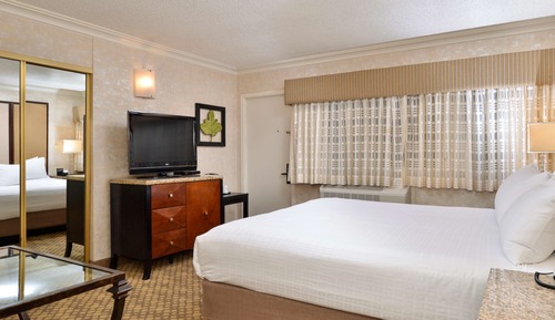 Standard Room, 1 King Bed, Refrigerator, Courtyard Area