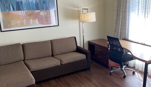 Studio, 1 Queen Bed with Sofa bed