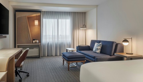Room, 1 King Bed with Sofa bed, Hearing Accessible
