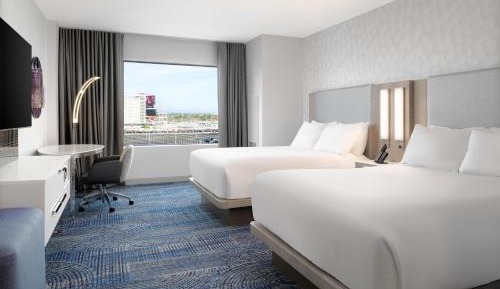 Two Queen Beds with Stadium View