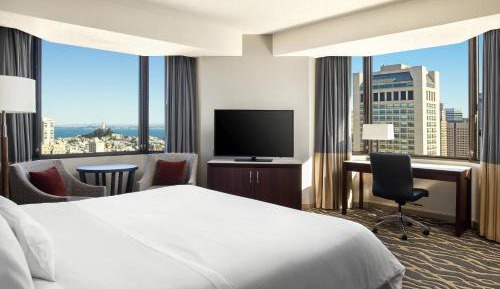 Junior Suite, Junior Suite, 1 King, Coit Tower view, Tower