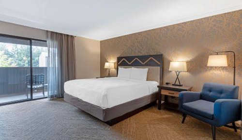 King Room with Walk-In Shower and Balcony - Interior Entrance/Non-Smoking