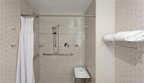 Standard King Room with Mobility Accessible Roll-In Shower