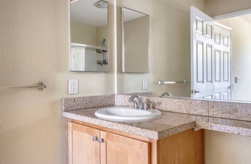 San Bruno Apartment | Chic San Bruno 1BR w/ Pool, Spa & Theater, nr BART, by Blueground