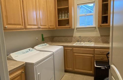 San Martin House | An elegant B&B with a pool & hot tub located above Moose Mountain Vineyards