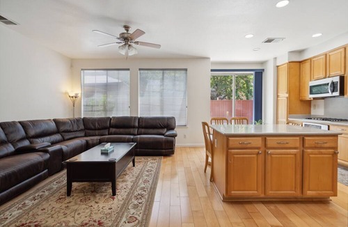 South San Jose House | Sunny Serenity: Pet Friendly 5BR Home In San Jose by RedAwning