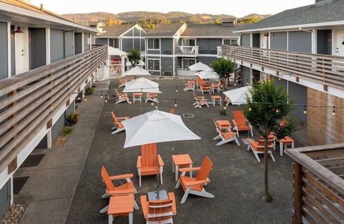 Calistoga Apartment | Fully furnished apartment tucked away on-site at UpValley Inn & Hot Springs