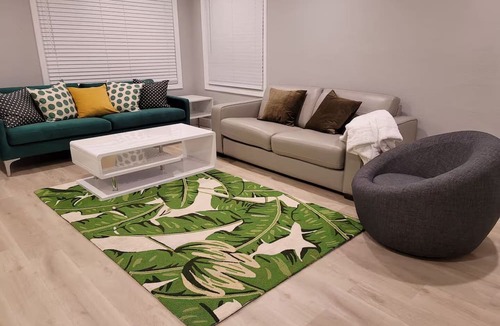 Cherryland Condo | Tropical Modern Oasis With Fully Fenced Yard 22409