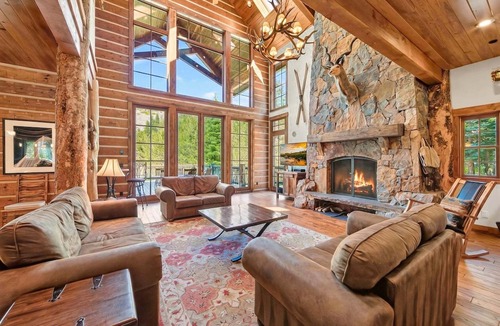 Olympic Valley House | Bullshead By Tahoe Getaways - Pet-Friendly 4700SQ FT Luxury Riverfront Estate w Hot Tub