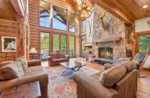 Olympic Valley House | Bullshead By Tahoe Getaways - Pet-Friendly 4700SQ FT Luxury Riverfront Estate w Hot Tub