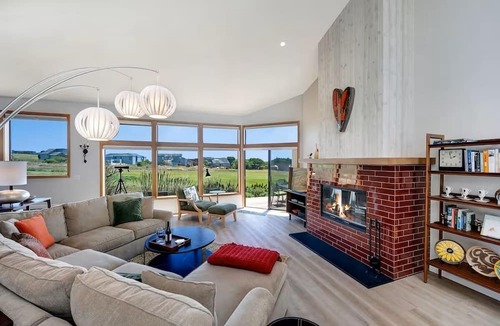 Bodega Bay House | Pacific Flyaway! Ocean View, Fireplace, Golf Course, Walk to Beach
