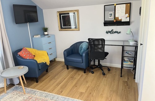 San Bruno Apartment | Modern Guest Studio Near SFO with Kitchen & Laundry