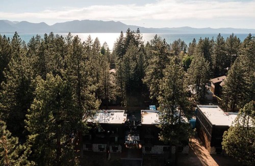 Lakeside Park House | Stylish Tahoe Lodge w/Outdoor Fire Pit & S'mores Fun