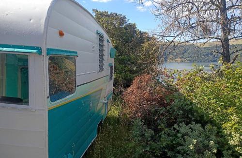 Geyserville House | Vintage Shasta Camper with Relaxing Fire Pit Escape on Geyserville, California