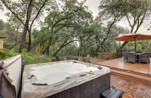 Placerville House | Placerville Paradise: Game Room + Hot Tub!