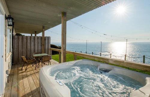 Shelter Cove Apartment | Magnificent Oceanview by OceanviewHotTubs Oceanfront! Shelter Cove, CA Tesla EV station