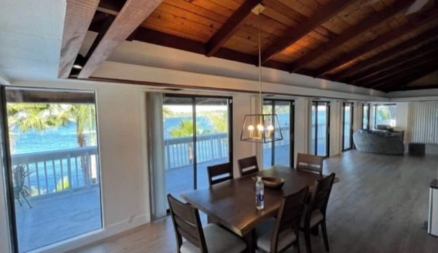 Island House, located on the south point of Paradise Island.