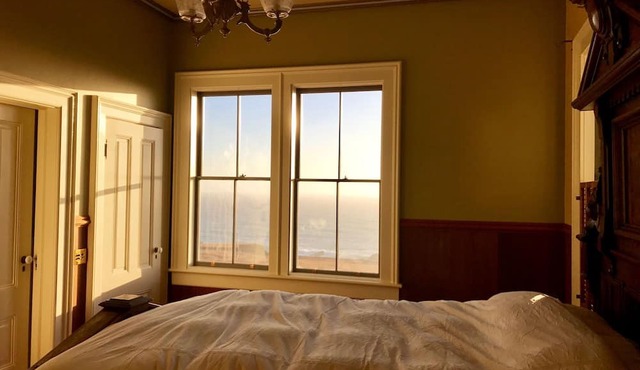 Stunning 7 Bedroom Oceanfront Victorian Home and Barns On 22 Private Acres