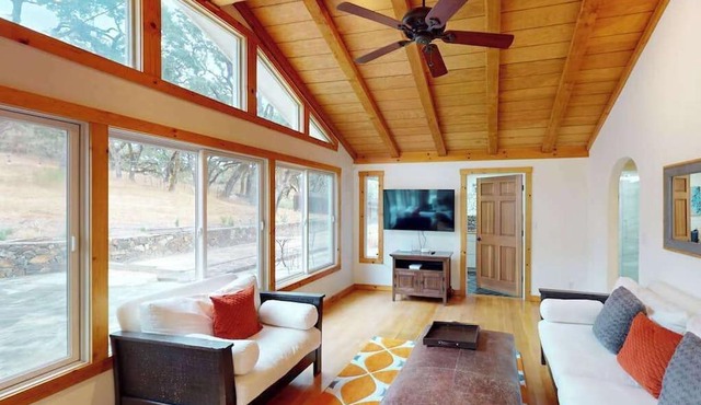 Glen Ellen 3BR estate with heated pool & spa on 5 private acres