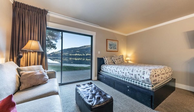 Quaint Studio w/Lake View #146 at Donner Lake Village in Truckee