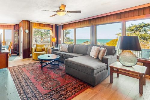 Oceanview Home with Guest Cottage & Artist Studio